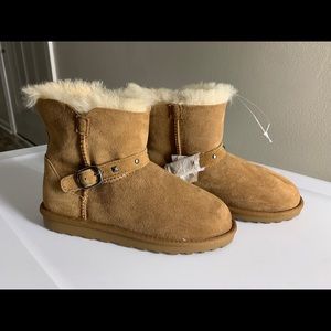 Kirkland signature kids shearling boots